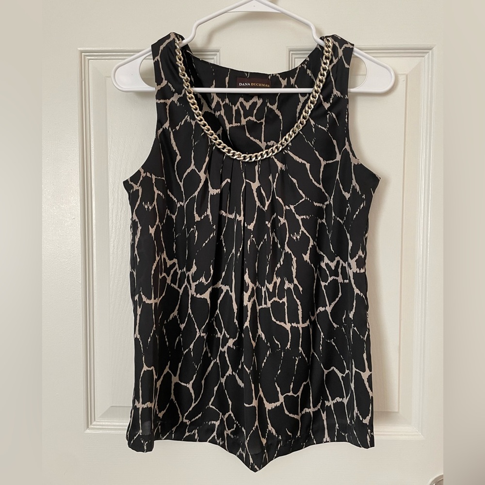 Silky Dana Buchman Animal Print Tank - Small